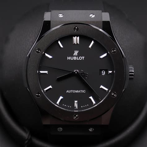 Hublot classic fusion black magic